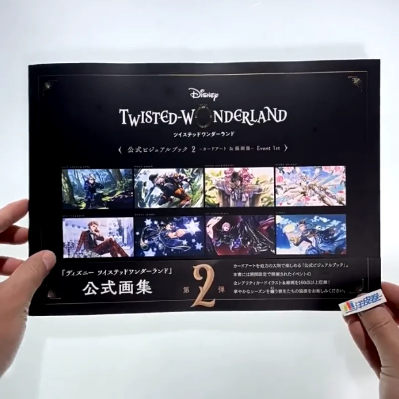

Disney Twisted Wonderland Japanese Official Setting Dataset 2 Collection - Card & Line Art Valley of the Anime Merchandise