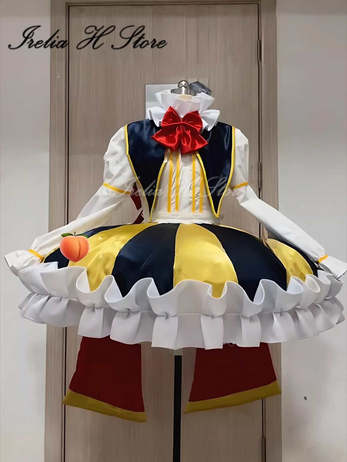 زي أنيمي تأثيري للإناث ، إيريليا ح ، ميكو ، سيكر ، فستان حفلة مسائية