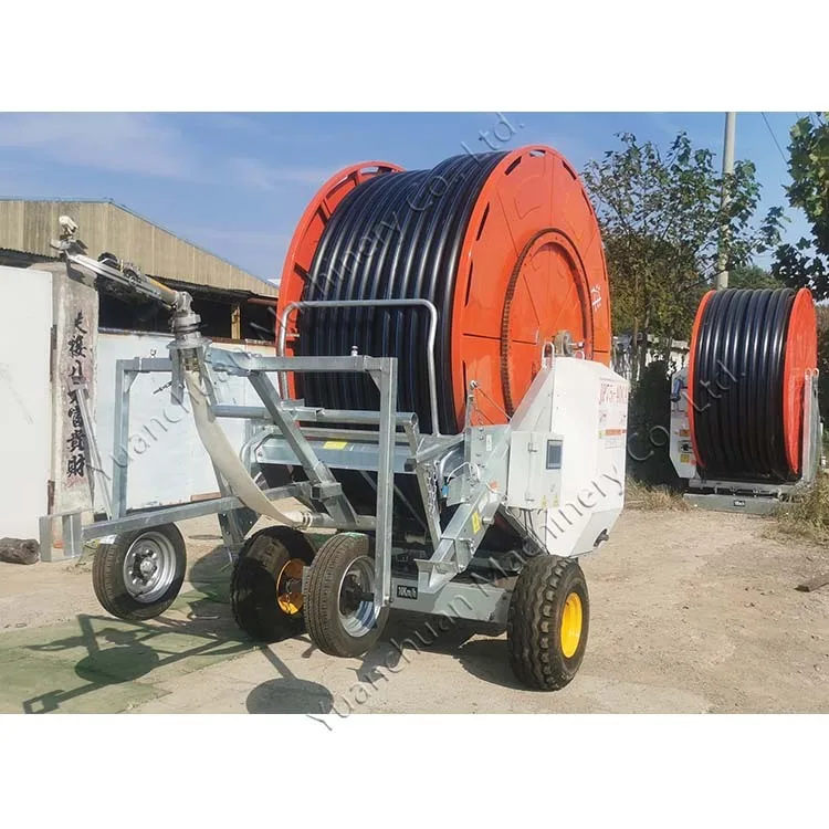 Large Winch Type Sprinkler Irrigation For Agriculture And Garden Mobile Automatic Watering Hine