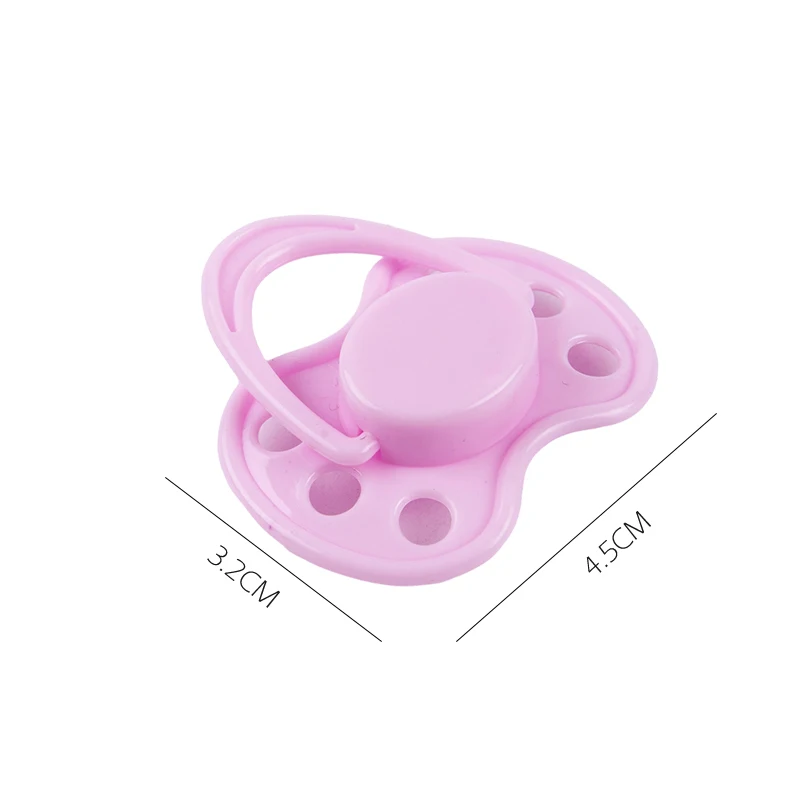 1Pc Magnetische Fopspenen Voor Baby Poppen Leuke Speelgoed Fopspeen Voor Nieuwe Reborn Baby Poppen Handgemaakte Diy Tepels Poppen Accessoires Cadeau