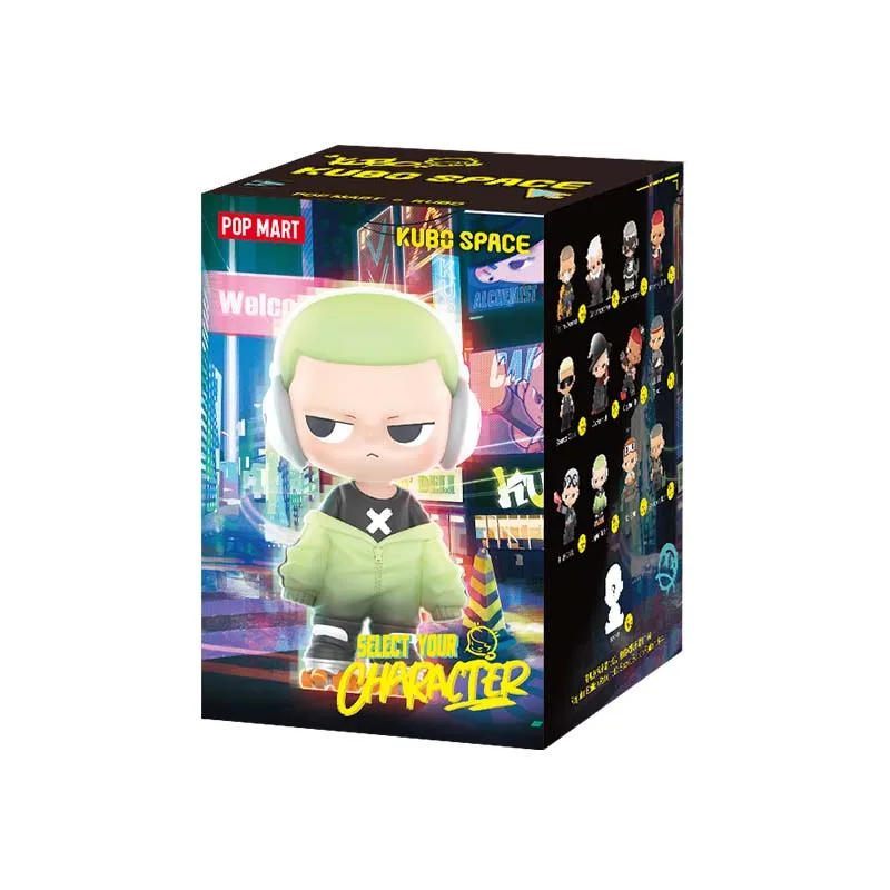 Popmart kuboアクションフィギュアコレクション、キャラクターシリーズ