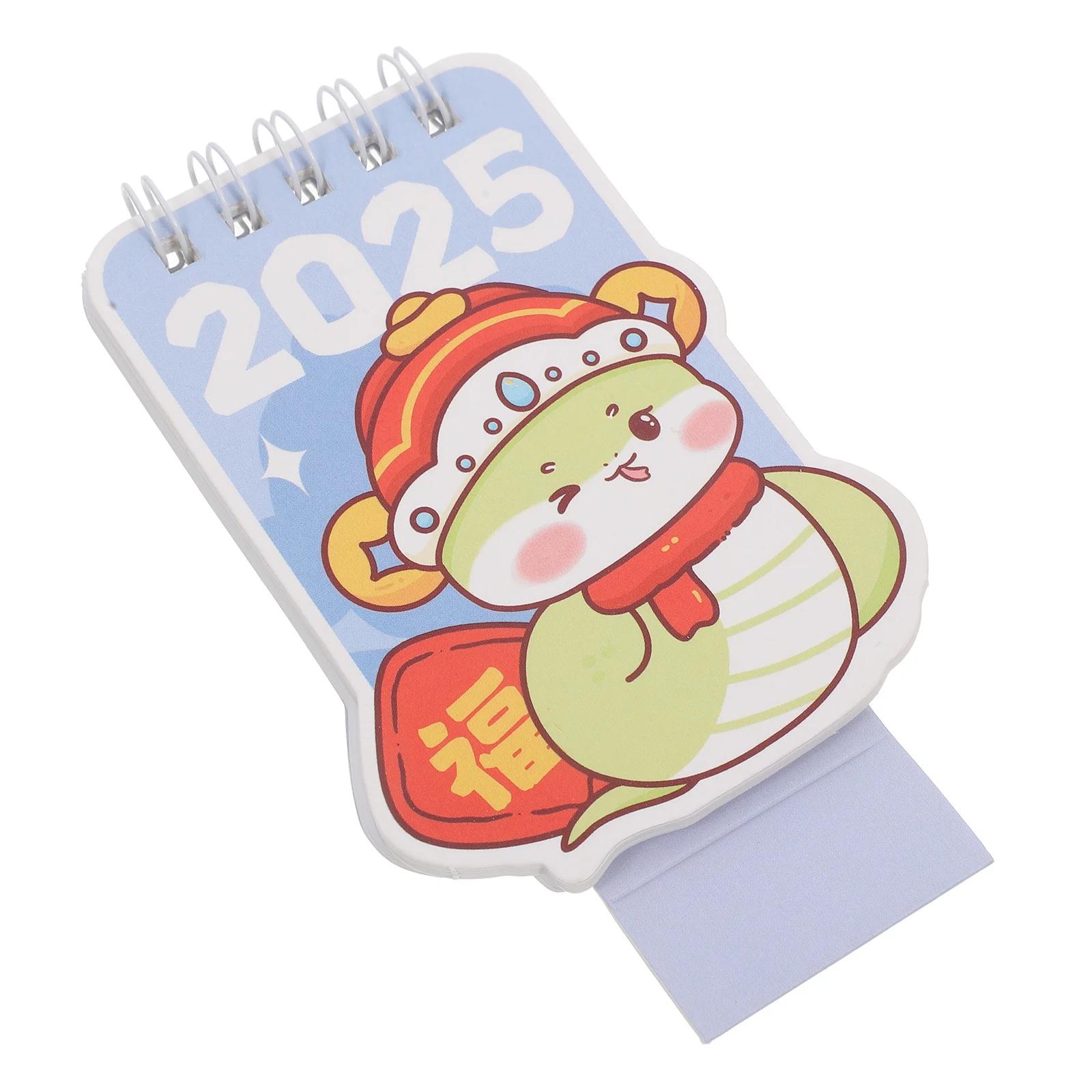 طاولة كرتونية 2025 مكتب صغير 2024-2025 صغير للاستخدام اليومي التقويم الشهري مكتب ديكور المنزل التقويم ملاحظة الدائمة #3