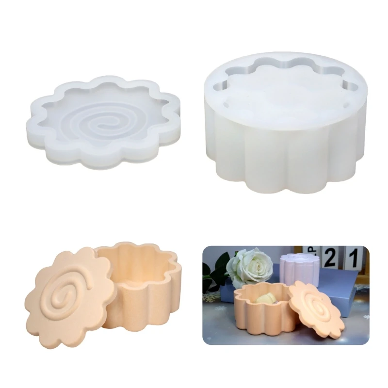 

Коробка для хранения глины силиконовые формы DIY штукатурки ручной работы гипсовые формы домашний декор