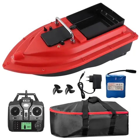 RC Bait Boat for Surf Fishing GPS Fishing Bait Boat with Large Bait Container Automatic Bait Boat with 400-500M Remote Range