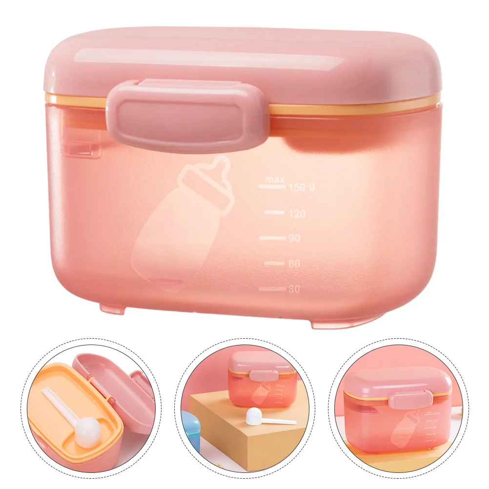 

Milk Powder Container Baby Food Storage Box Portable Polypropylene Large Capacity No Leak Infant Feeding Supplies