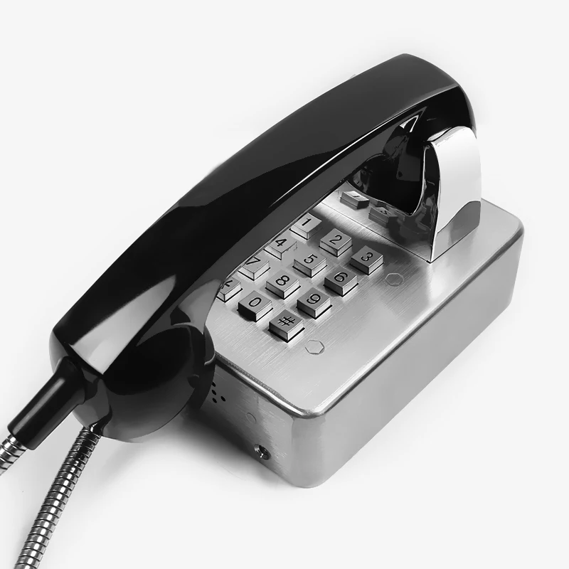 

2025 hot sale Rugged Jail Telephone Wall-Mounted Speed Dial Phone Jail Unique Landline Telephone