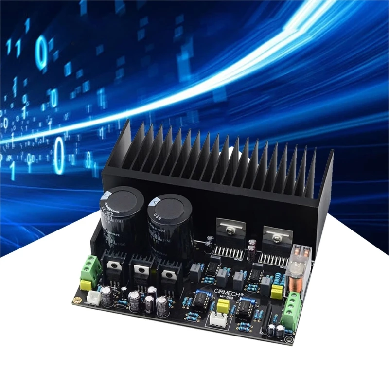 

2 Channel Amplifier Board NE5534 Front-end Amplifier+OP07 Servo+C1237 Speaker Protections TDA7293 Back-end Amplifier