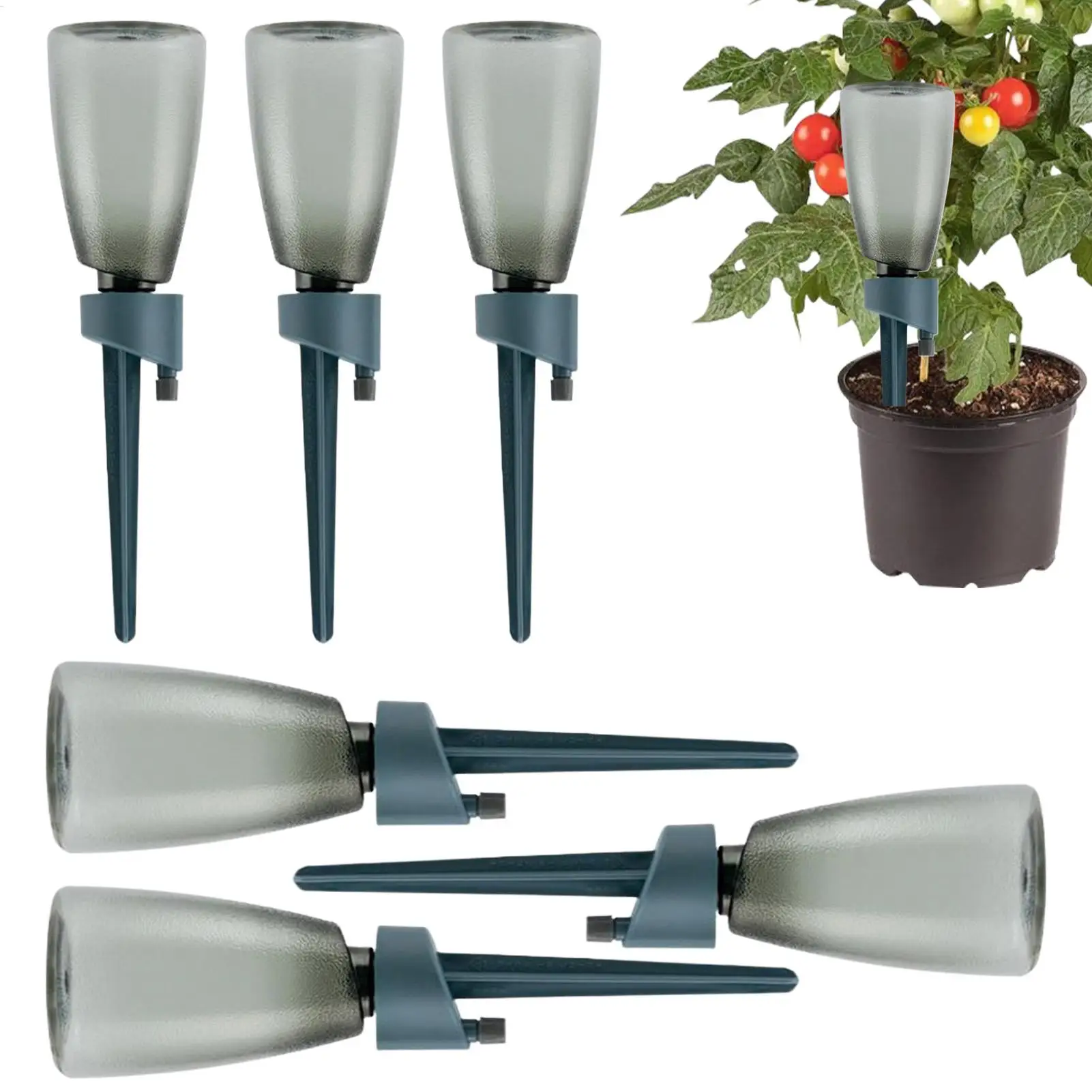 6 pièces - Arroseur automatique pour plantes et fleurs - Système d'irrigation goutte à goutte pour le jardinage - Arrosage durable
