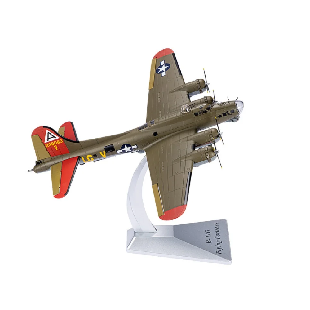 1/72 Scale Diecast B-17G Bomber Model Plane Alloy Simulated Aircraft Model For Military Collection Flight Machine Creative Gift
