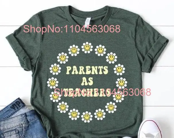 Parents as Teachers T Shirt PAT Early childhood Educator 4K Teacher Learning Elementary School long or short sleeves