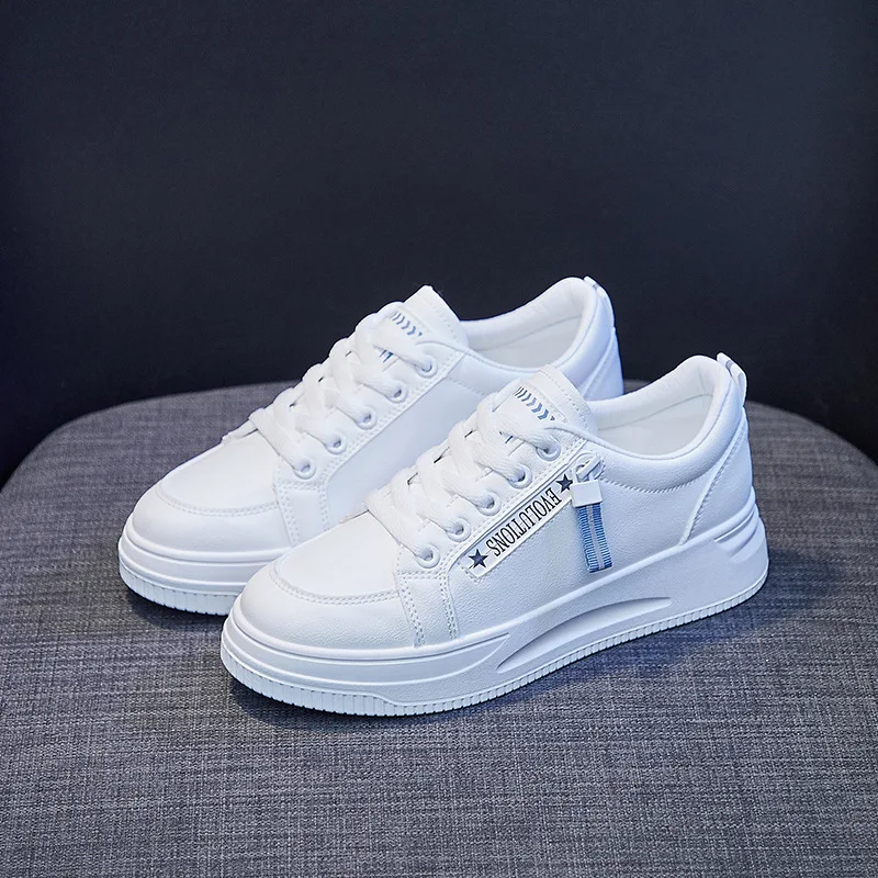 Fashion Women Casual Shoes 2024New Trend Breathable Little White Shoes Comfortable Running Shoe Platform Sneakers Tenis