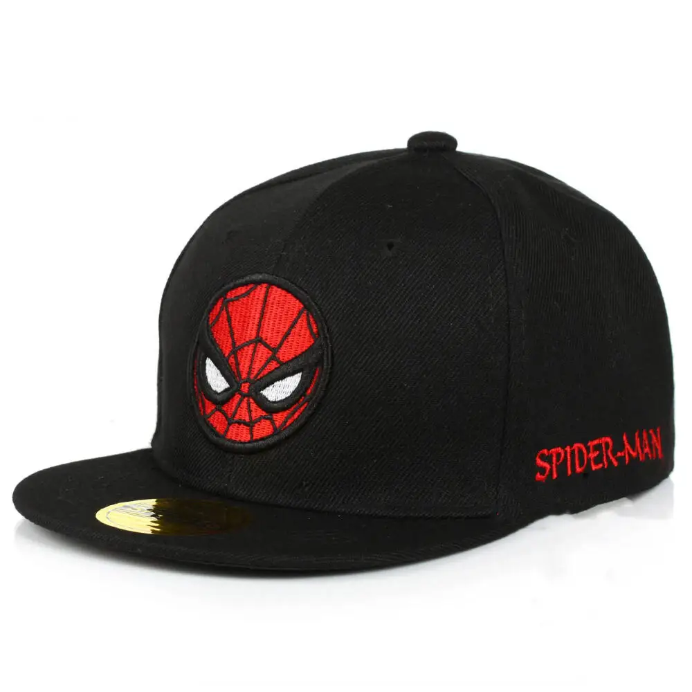 Spiderman Kids Snapback Zonnehoed voor Jongens Meisjes Hiphop Stijl Superheld Spider Verstelbare Borduren Baseball Cap Cosplay Prop