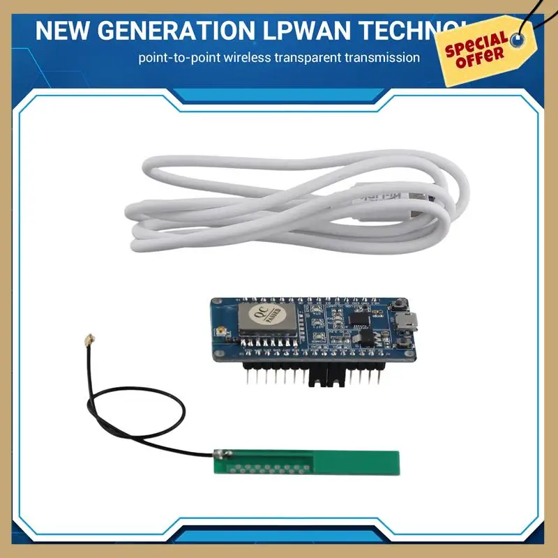 وحدة الترددات اللاسلكية لورا وحدة L09 وحدة الاتصالات التسلسلية اللاسلكية RF مجموعة اختبار Turmass منخفضة الطاقة-WMAN