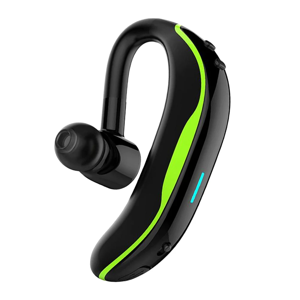 

Wireless Earphones Headset Ergonomic Noise Reduction Sporty Outdoor Driving Black Hook Style Earbuds