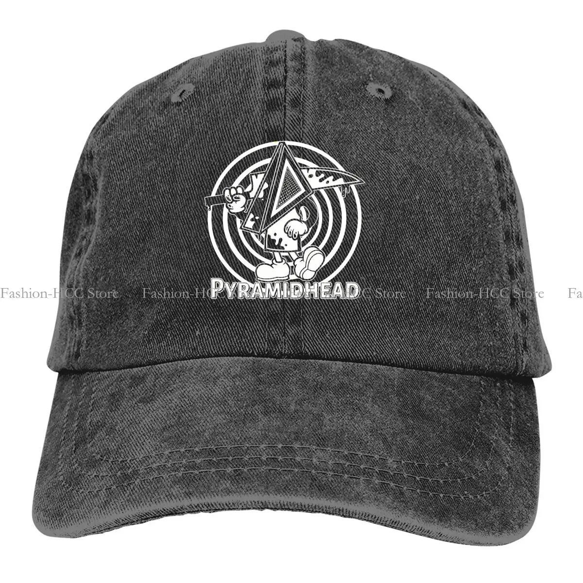 Pure Color Dad Hats Pyramid Head  Chibi Hat Sun Visor Baseball Caps Silent Hill Peaked Cap