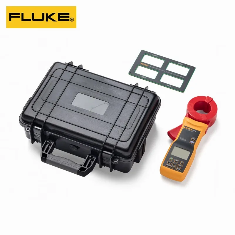 

Fluke 1630-2 FC Clamp Type Grounding Resistance Tester Handheld Portable Leakage Current Test Equipment for Electrical Safety