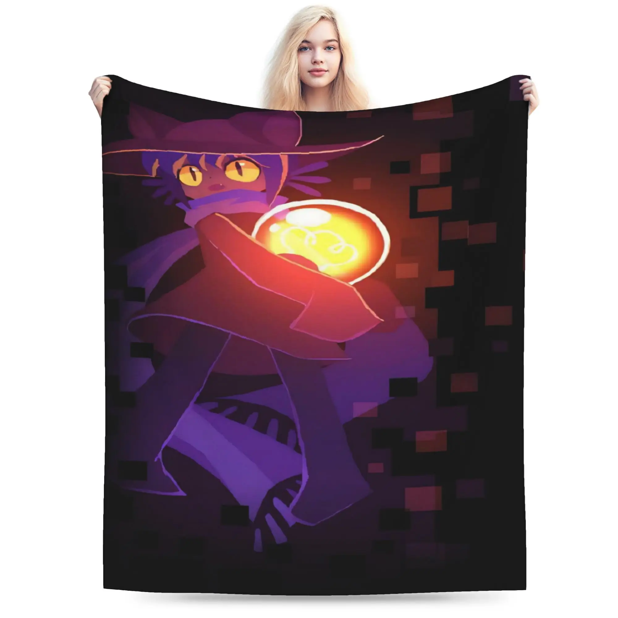 OneShots Niko Printed Blanket For Men Women Ultra Soft  Throw Blankets for Couch 50x60 Inches Multiple Sizes