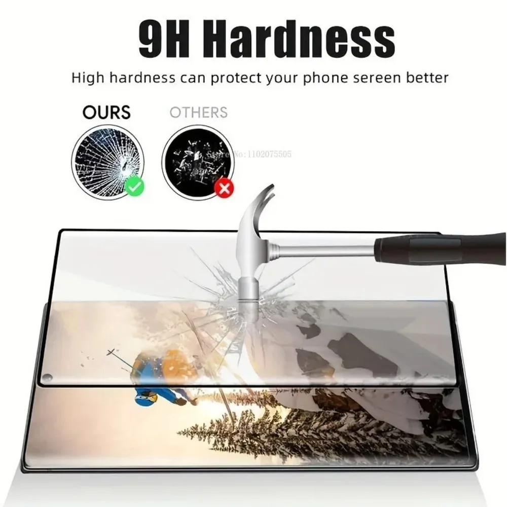 3Pcs HD Full Coverage Tempered Glass Screen Protector For SAMSUNG Galaxy S24 Ultra S22 S23 S21 Plus Protection Glass