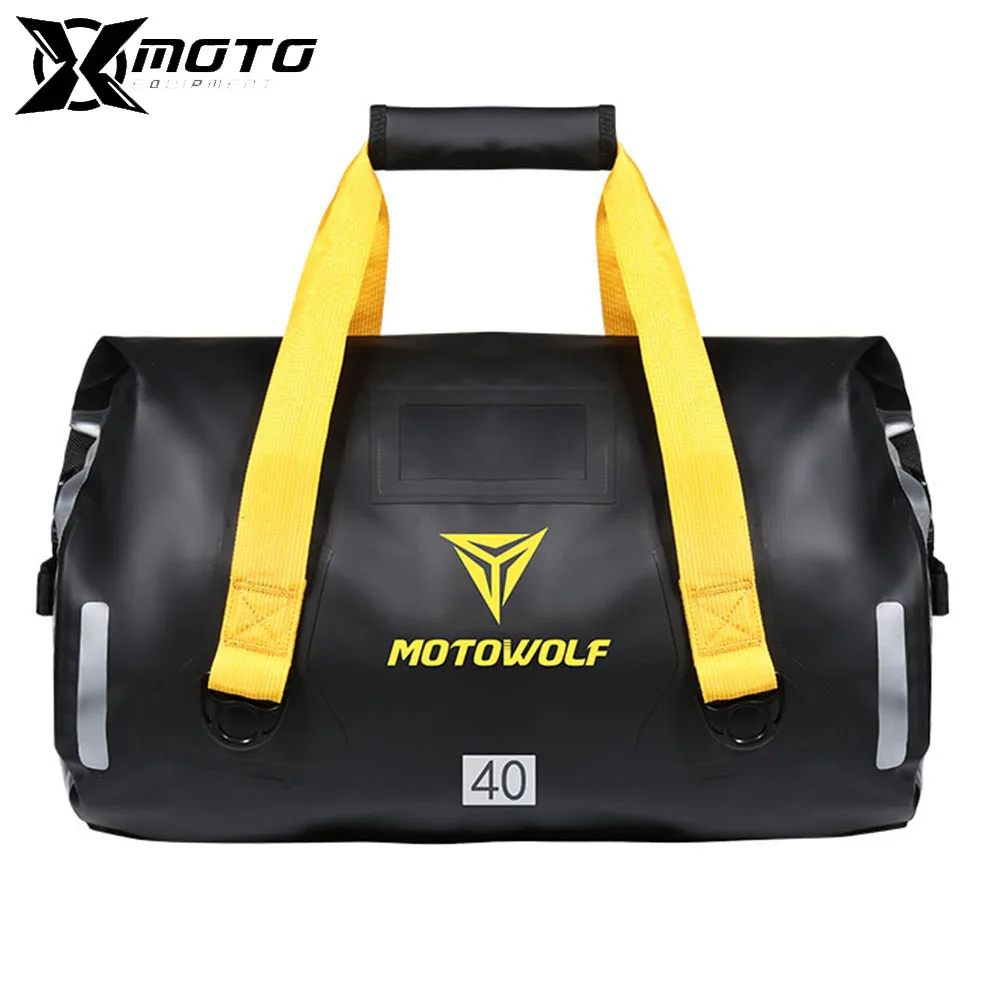 

New Outdoor Moto Riding Motorbike Moto Bag Motorcycle Riding Off-road Panniers Waterproof Riding Rear Seat Bag