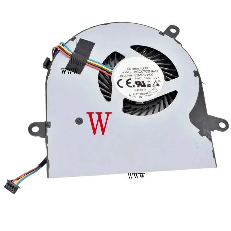 

НОВЫЙ ВЕНТИЛЯТОР ОХЛАЖДАЮЩИЙ ДЛЯ Inspiron 3475 1TMP6 BSC0705HA-00 BAZE0707R5M P013 i3475 I3475-A845BLK-PUS PVB070B05H P01 [bb]