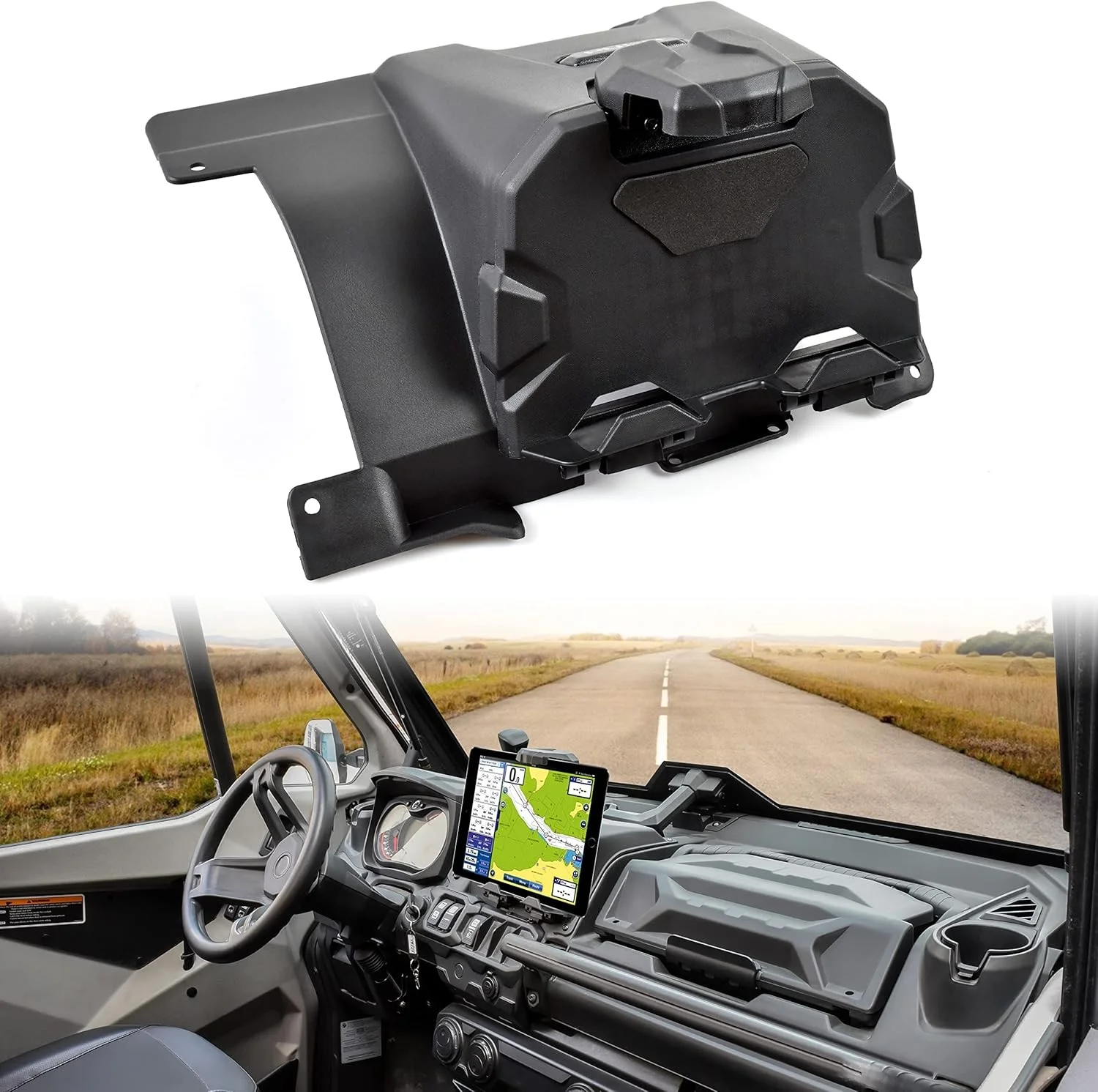 Sporty Electronic Device Phone Tablet GPS Holder Mounts for Can-Am Defender HD5 HD8 HD10 MAX 2016-2023 Accessories