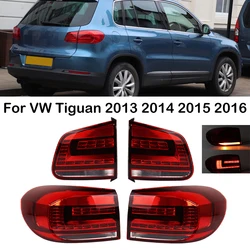 For Volkswagen VW Tiguan 2013 2014 2015 2016 LED Car Rear Bumper Tail Light 1 Set Taillight Assembly Reverse Stop Brake Light