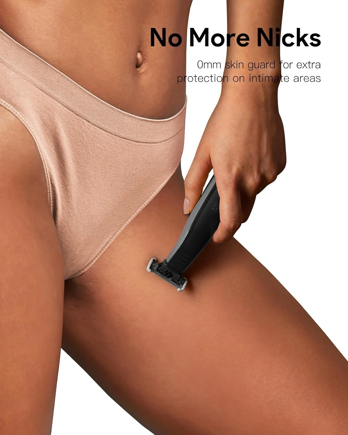 Peine corporal de 3 mm y protector de piel íntima compatible con accesorio de afeitadora eléctrica Oneblade QP2520/QP2620/QP2724/QP2824