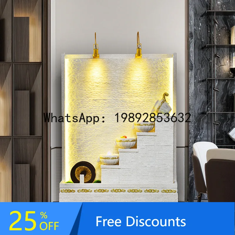 

LYY Flowing Water Fake Mountain Circulating Fountain Company Store Villa Indoor Entrance Landscape Decoration Water Ornament