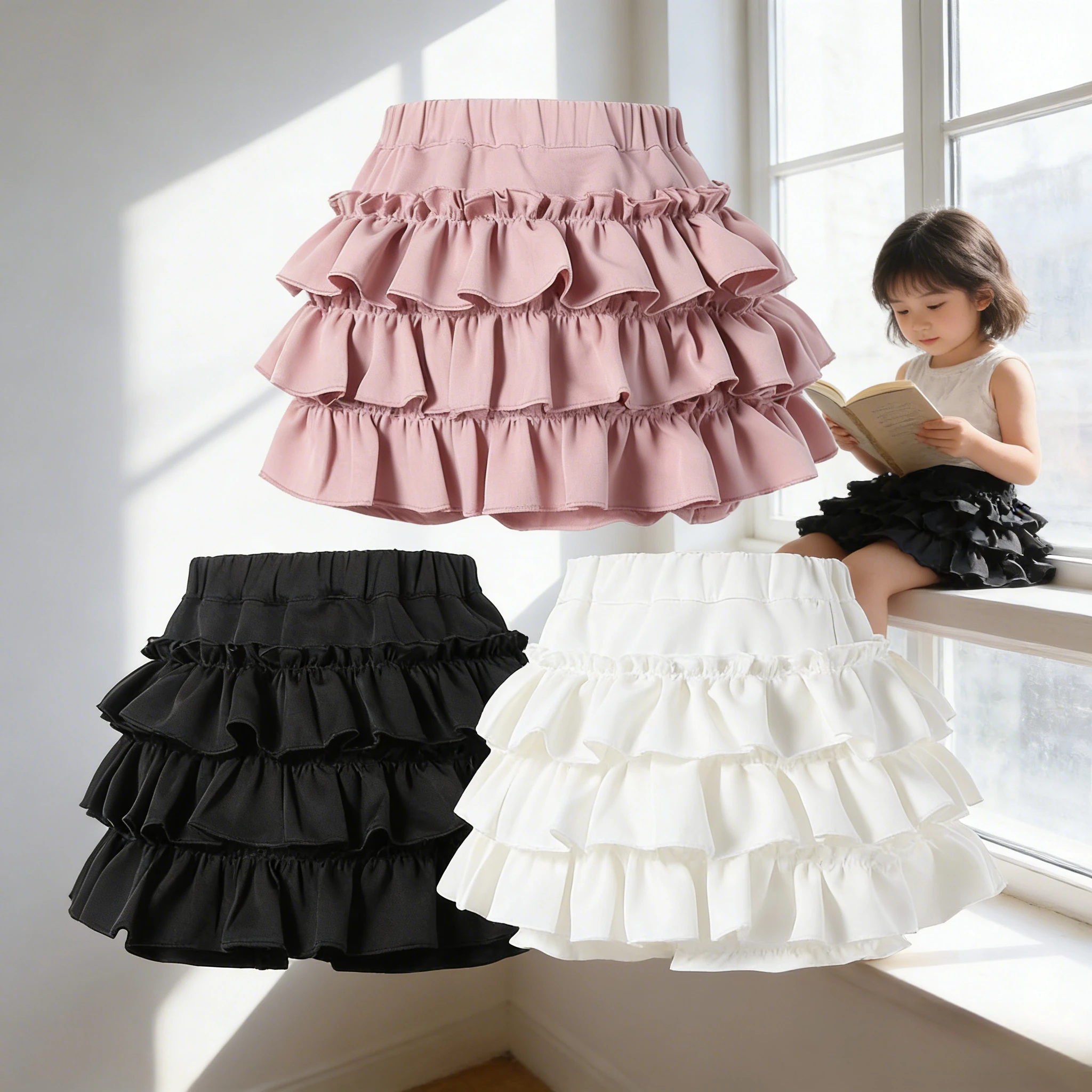 

2026 Tutu Skirt Puffy Design Sweet College Style For Dance Stage Party Daily Wear Lightweight Comfortable Fashion Outfit