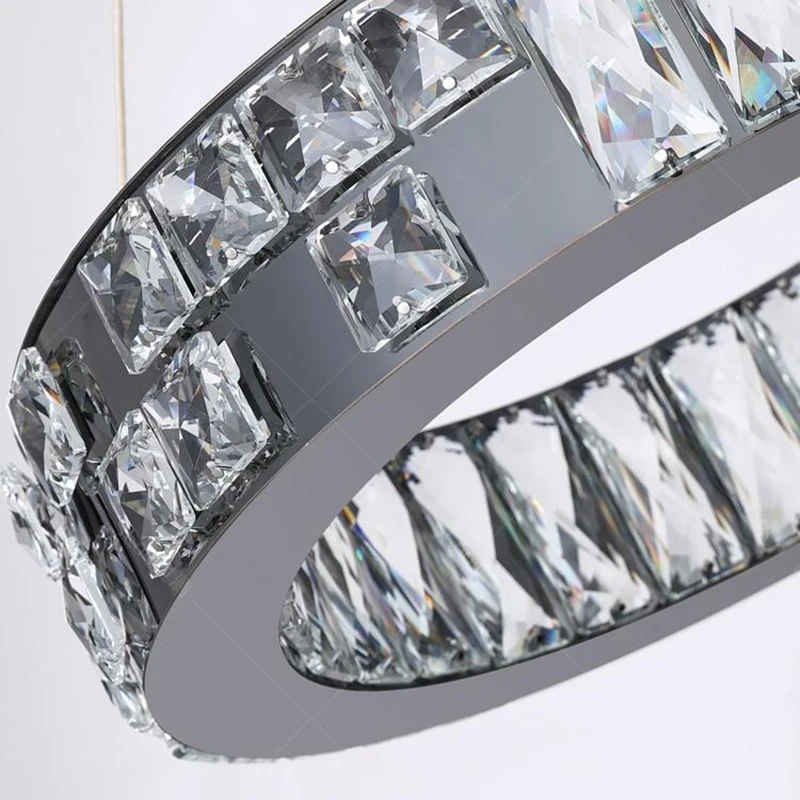 

Декоративные подвесные светильники, роскошная хрустальная люстра для гостиной, подвесной светильник для столовой, потолочный светильник, внутреннее освещение