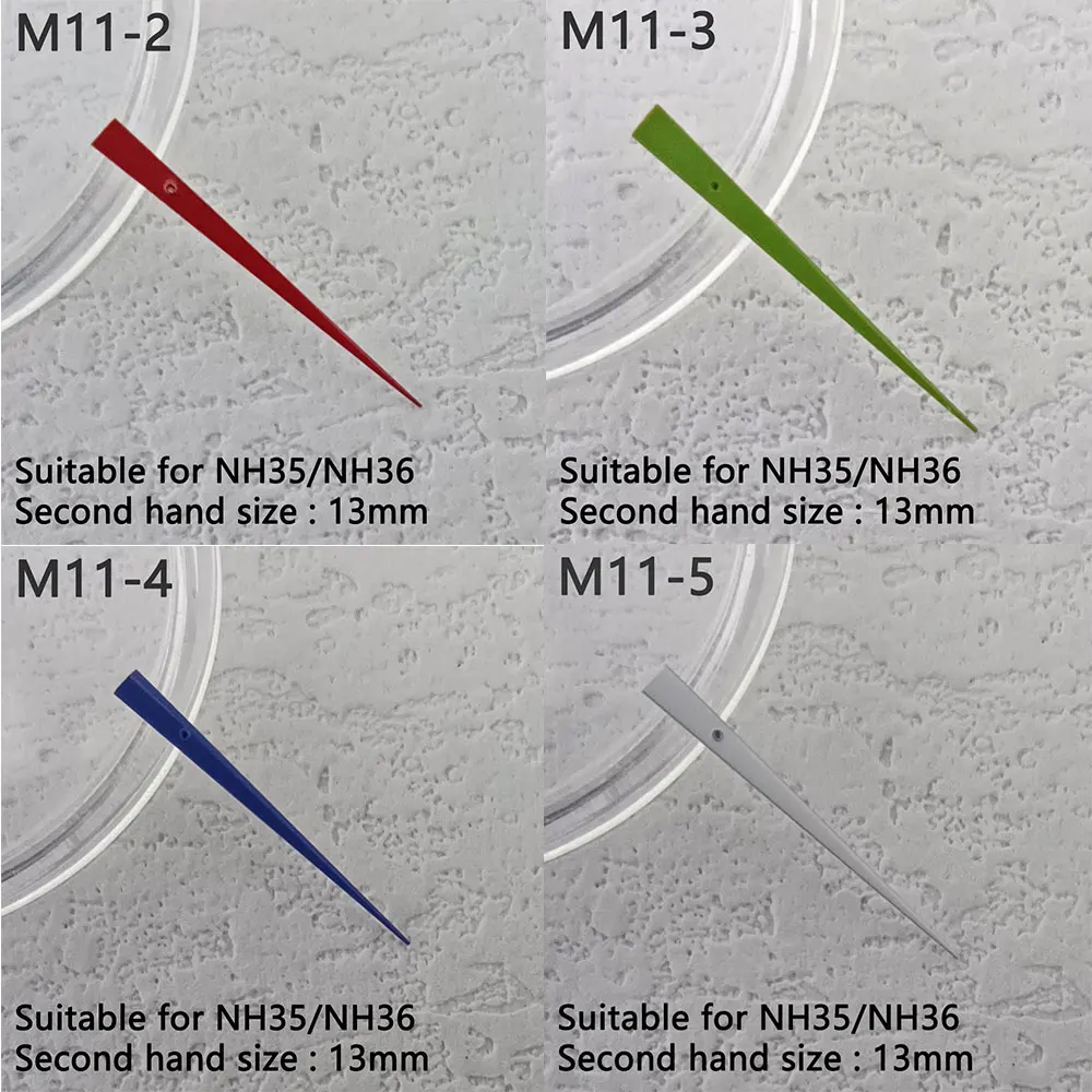 

13mm Watch needle nh h 35 nh36 hands pointer second hand watch pointer watch needle set watch replacement parts Movement pointer