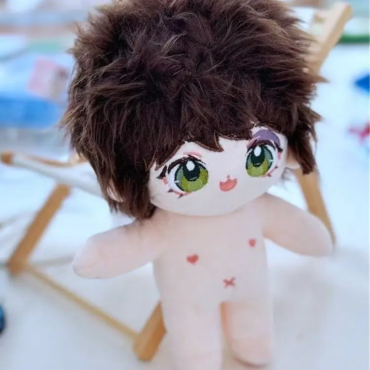 Peluche de 20CM de anime Identity V Luca Balsa prisionero, muñecos de peluche de juguete para niños, Cosplay Kawaii, vestido de cuerpo suave, regalo de Navidad de algodón