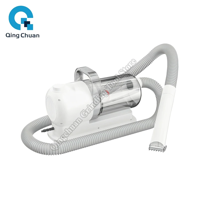 Pet Hair Trimmer Multi-Functional 2.5L Capacity Dog Vacuum Set All-In-One Machine Pet Beauty Device Vacuum Cleaner Hair Clipper