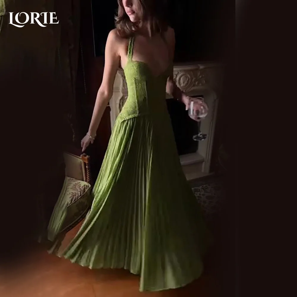 

LORIE Скромный креп Сексуальные вечерние платья Элегантный Холтер Глубокий V-образный вырез Складки Русалка Аравия Платье для выпускного вечера Бальные платья по индивидуальному заказу