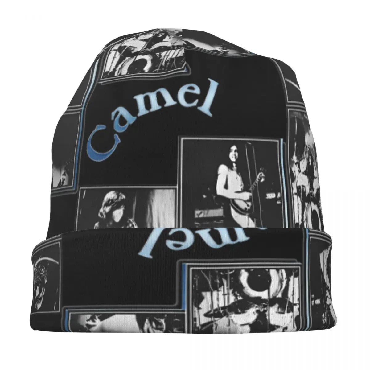 Camels Band Mirage Music Progressive Bonnet Hat Knitted Hat Fashion Street Skullies Beanies Hats Unisex Warm Dual-use Caps