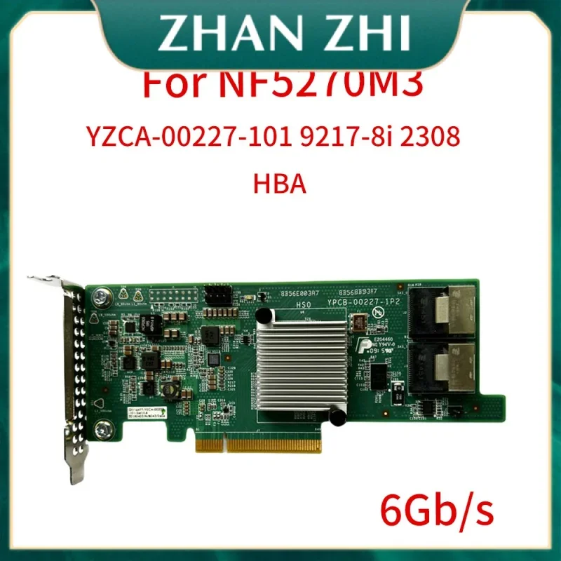 for NF5270M3 YZCA-00227-101 LSI 9217-8i 2308 Server Smart Array Card Control Card PCI-E HBA Controller Card 6Gb/s