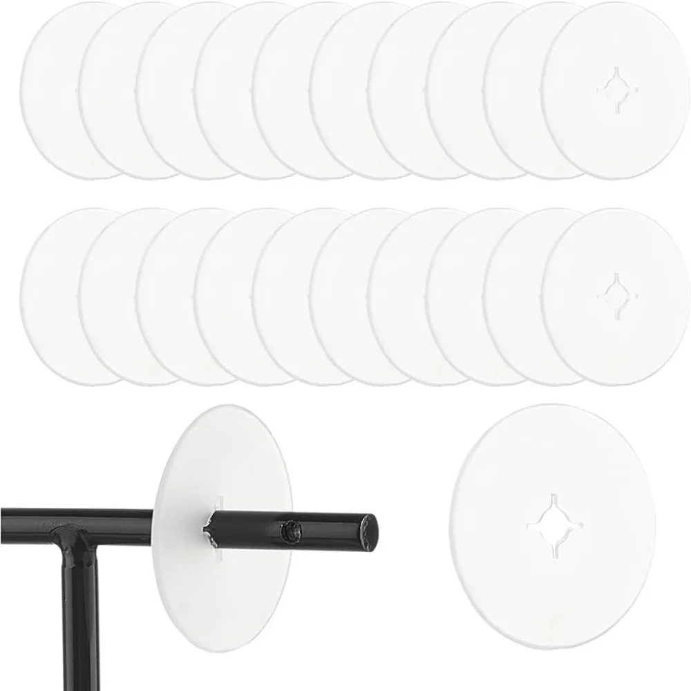 200 шт., стопоры для продуктов с крючками для дисплея, 25,5 мм/1 дюйм, пробки для колышек, прозрачные пластиковые круглые зажимы для контроля инвентаря для хранения 200 шт., стопоры для продуктов с крючками для дисплея, 25,5 мм/1 дюйм, пробки для колышек, прозрачные пластиковые круглые зажимы для контроля инвентаря для хранения