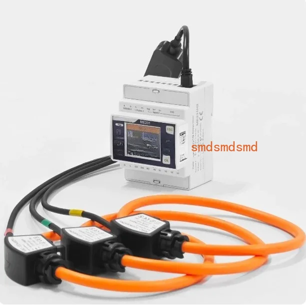 ME231 Three-phase rail-free multi-function smart meter Roche coil meter, power monitoring