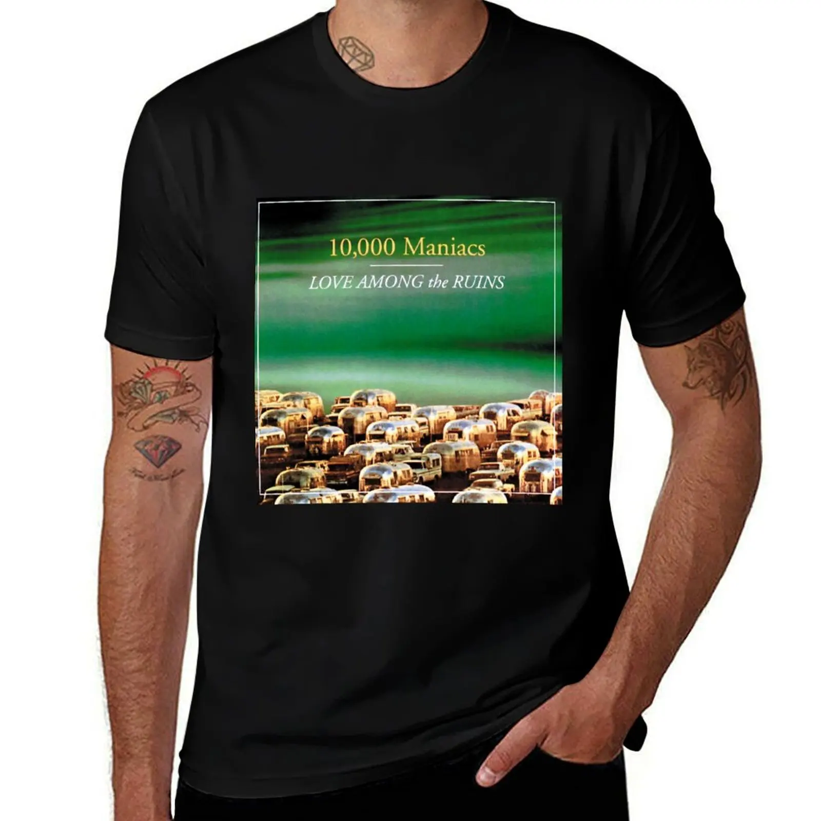 Love among the ruins T-Shirt Worker Basic Short Sleeve Tee T-Shirt