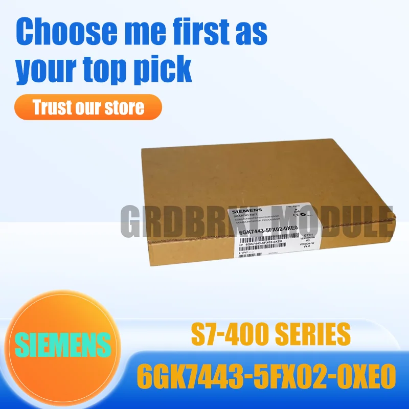 

New Original SIEMENS 6GK7443-5FX02-0XE0 6GK7 443-5FX02-0XE0 S7-400 Communication Processor Module