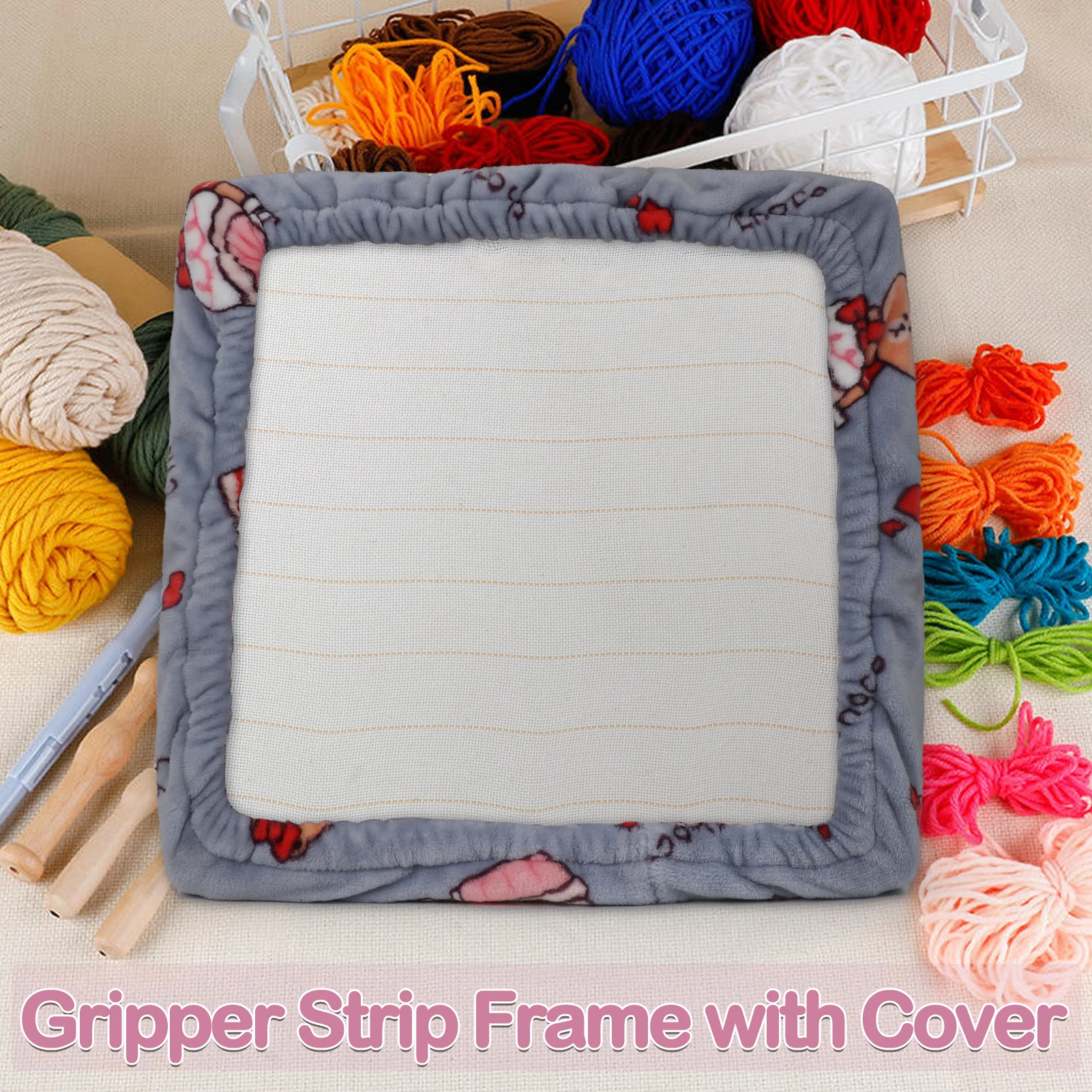 

Премиум 30 см полоска захвата вышивка рамка с крышкой перфоратор игла вышивка крестиком DIY швейный аксессуар для домашней мастерской рукоделия