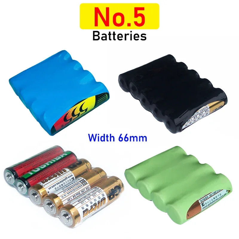 1/5M Battery Wraps 18650 21700 26650 No.5 Batteries Width 29.5~103mm PVC Heat Shrink Tube Lithium Shrinkable Film Case
