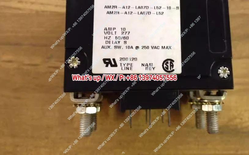 

Original AM2R-A12-LA07D-L52-10-S Equipment Circuit Breaker 2P 10A 250V