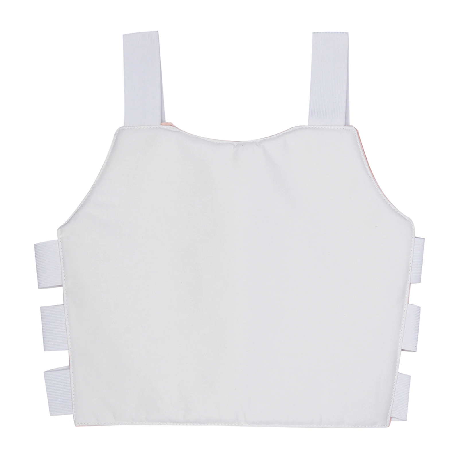 Unisex Adults Post Surgery Chest Support Vest with Adjustable Loop-hook Fastener Padded Chest Compression Wrap Tank Tops