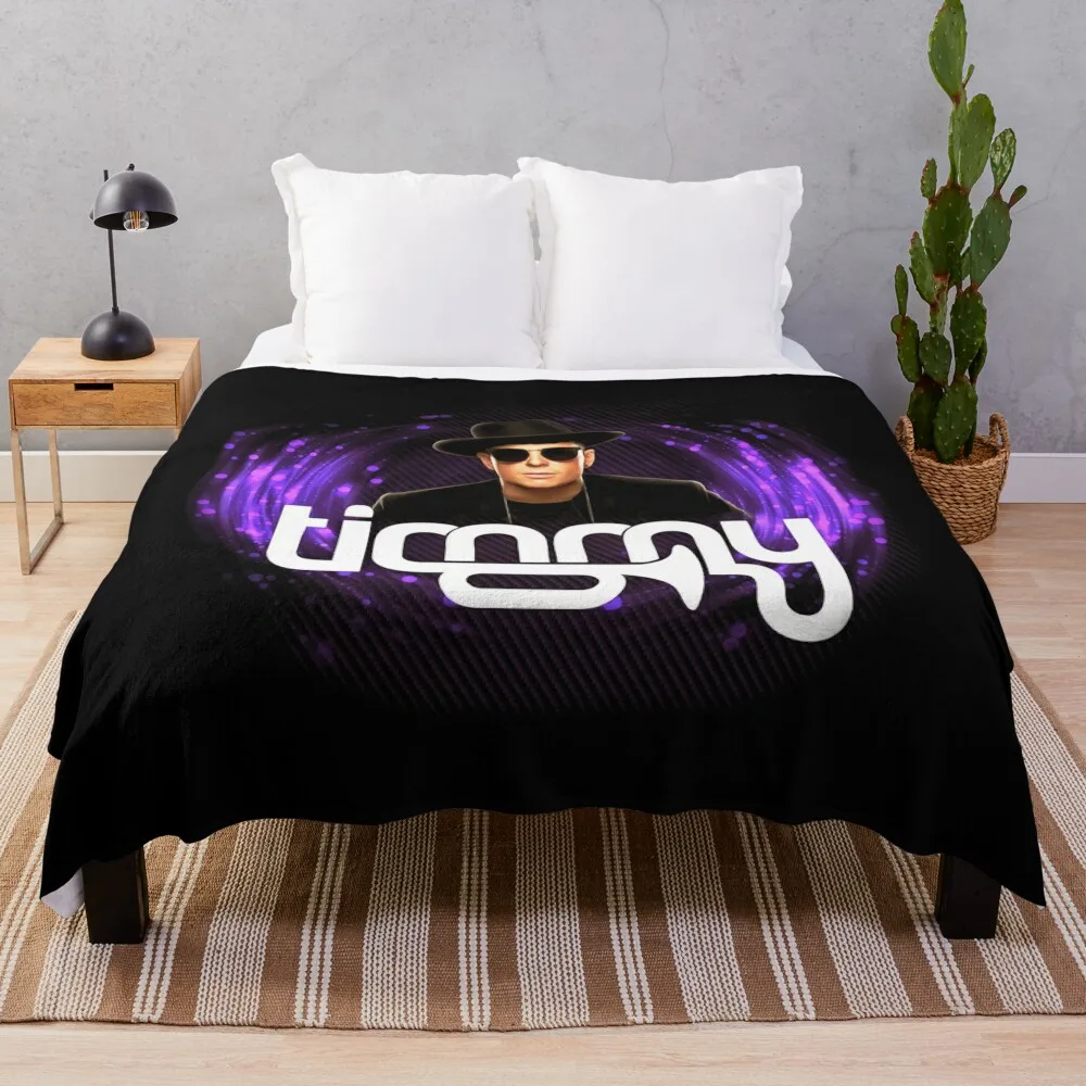 

Timmy trumpet musician Throw Blanket Shaggy Thins Stuffeds Plaid Blankets