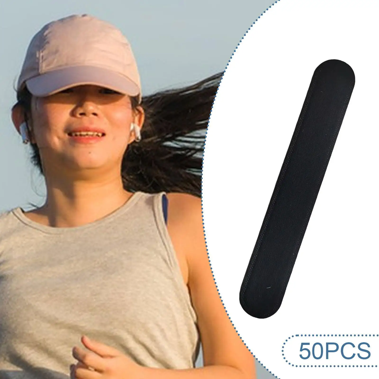 Hat Sweat Liner Non Woven for Hats and Collar Protector Cap Sweat Guard for Golfing Hard Hat Baseball Caps Sun Hats Outdoor view 4