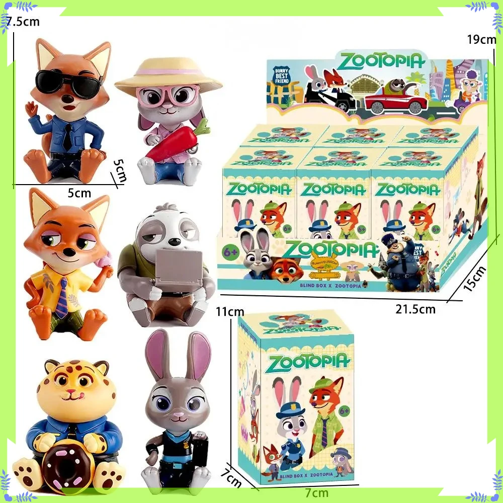 

Серия Zootopia: Коллекционные фигурки-сюрпризы (Blind Box) — милые Джудит, Ник, Флэш, Финник. Настольные украшения. Подарки для детей на Рождество и Новый год.