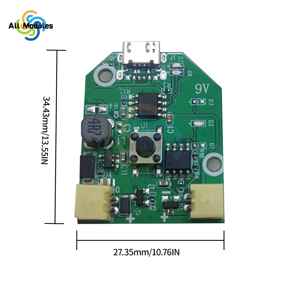 USB Charging Small Fan Board Control Board Motherboard Handheld Small Table Fan Mobile Fan Universal Board