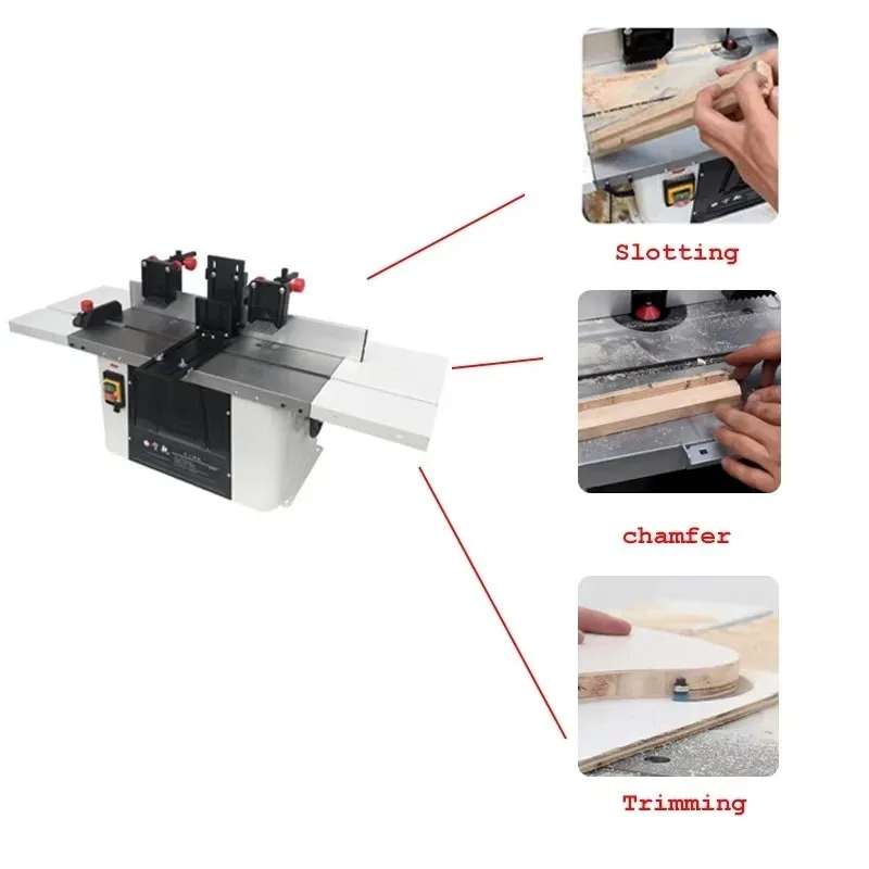 Mesin Router Kayu 1500w untuk Slotting, Trimming, dan Pengukiran pada Pekerjaan Kayu