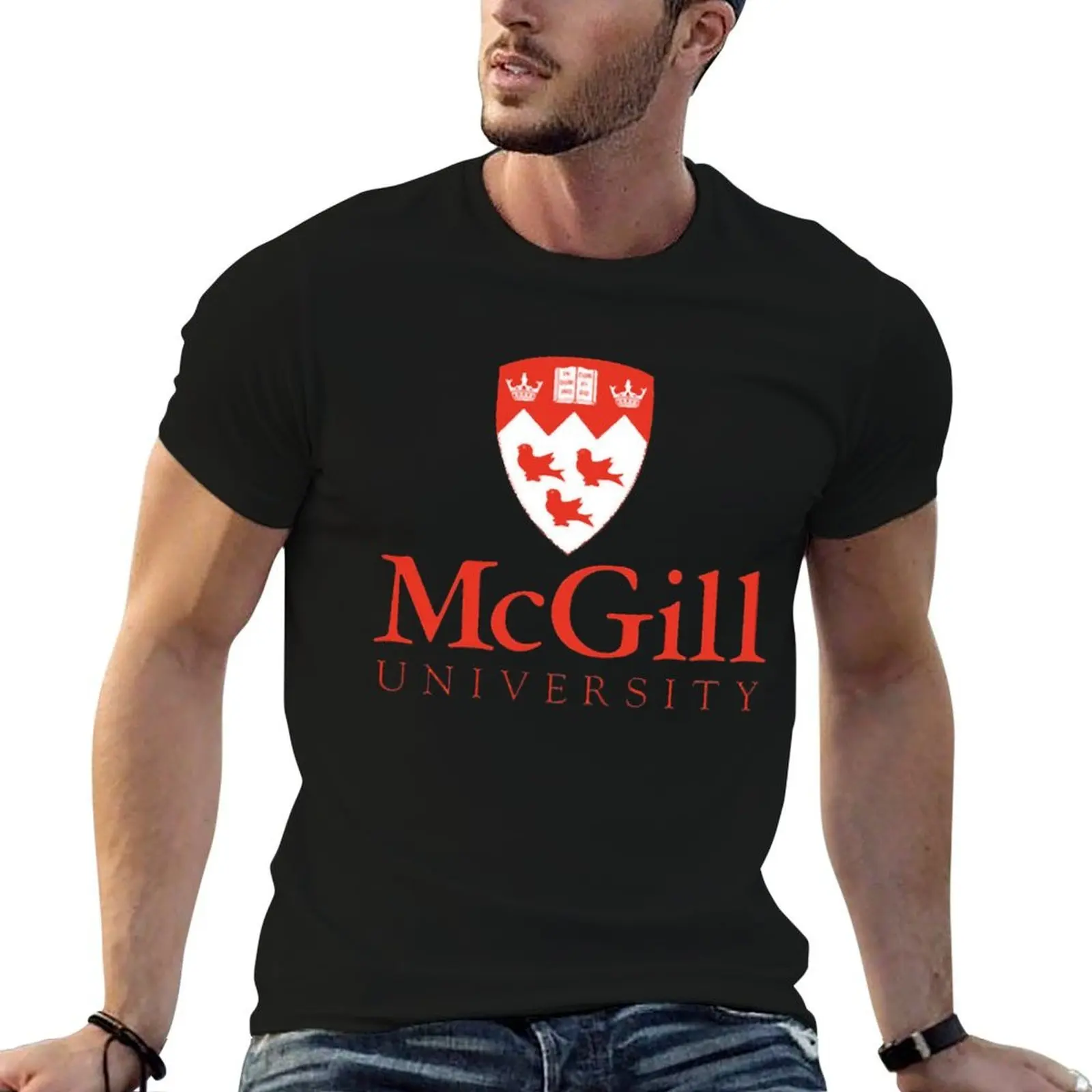 

McGill Univ Logo, marty, mcgill university logo, canadian university, martlet, french - james mcgill, T-Shirt